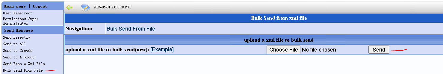 GoIP Bulk Send XML Guide